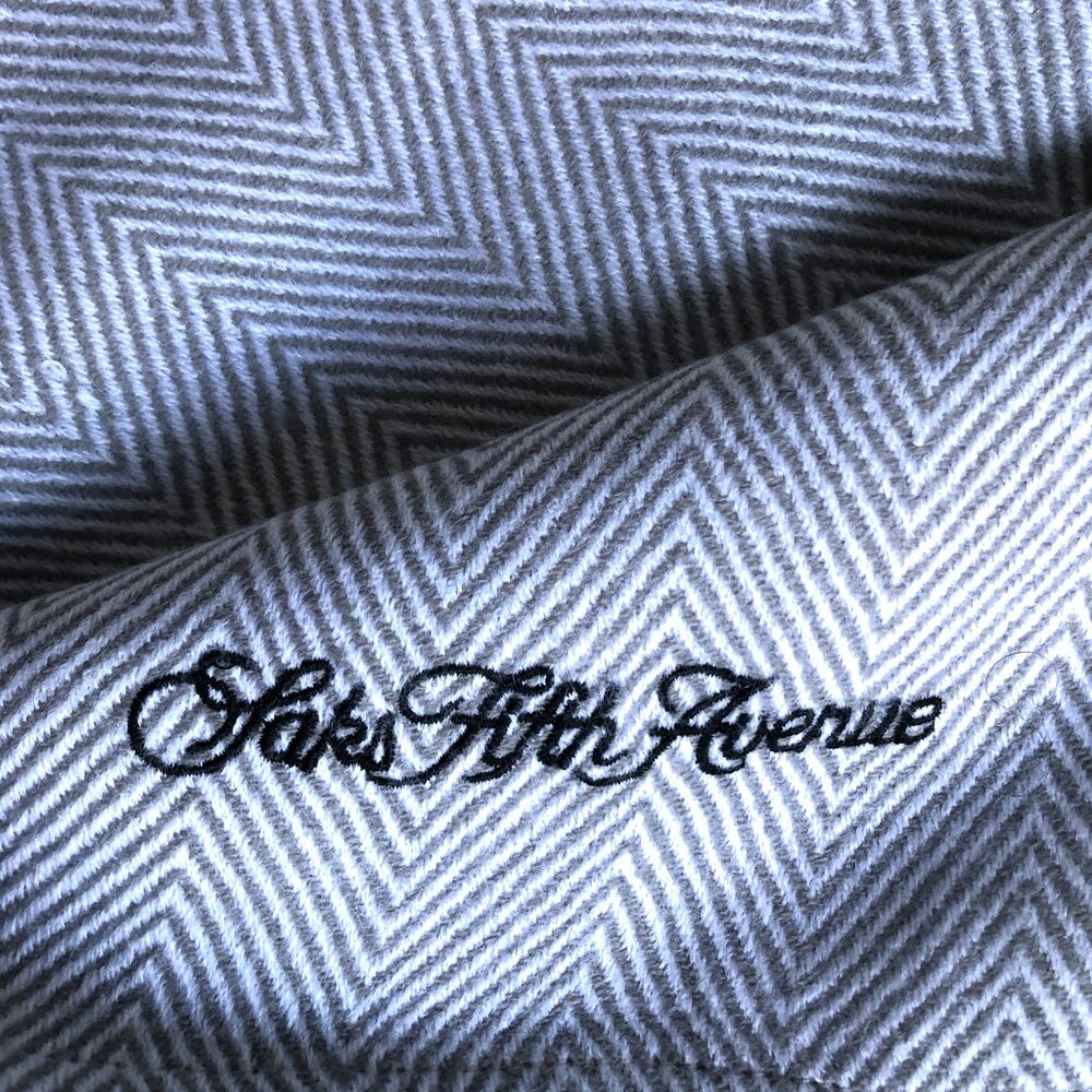 Saks Fifth Avenue Throw Blanket Exclusive for United Polaris